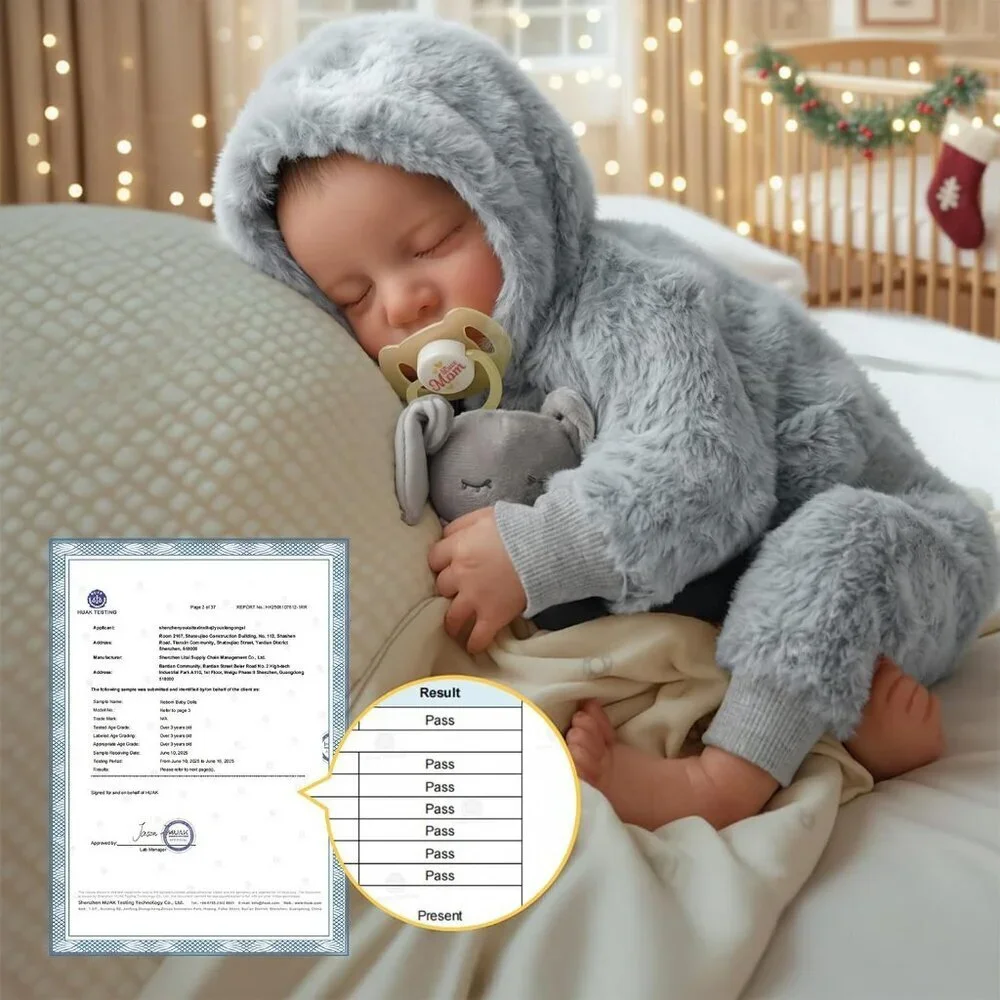 Reborn Baby Dolls Boys 17 Inch Real Baby Feeling Realistic Newborn Doll
